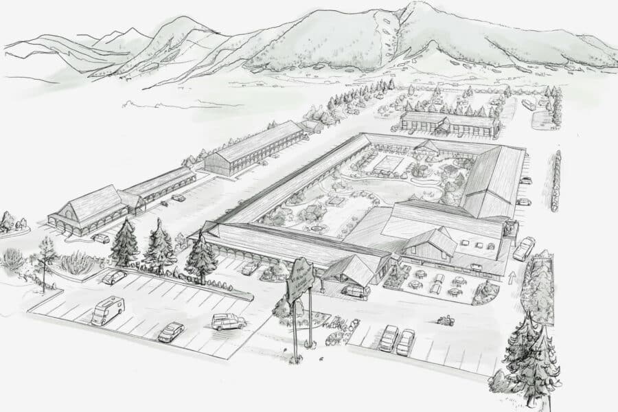The Virginian Lodge - Hotel Map